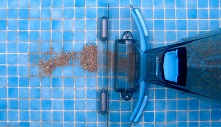 BWT PK Giant pool vacuum, detail view