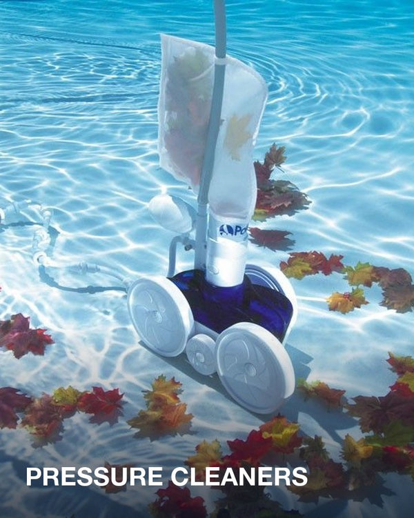 Pressure cleaners: a Polaris 280 pressure side cleaner