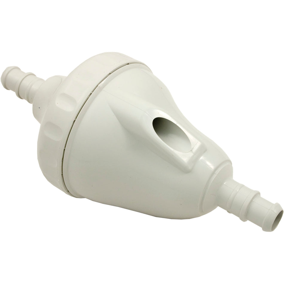 Polaris G54 back-up valve case kit, white, product view