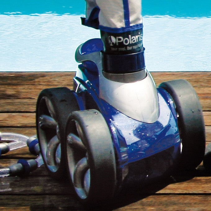 Polaris 3900 Sport automatic pool cleaner in the pool