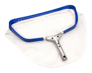 PoolStyle professional series leaf rake with fine mesh net and aluminum handle