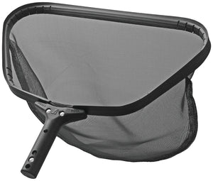 PoolStyle PSBKSTD 17 inch Black Knight leaf rake with standard mesh bag