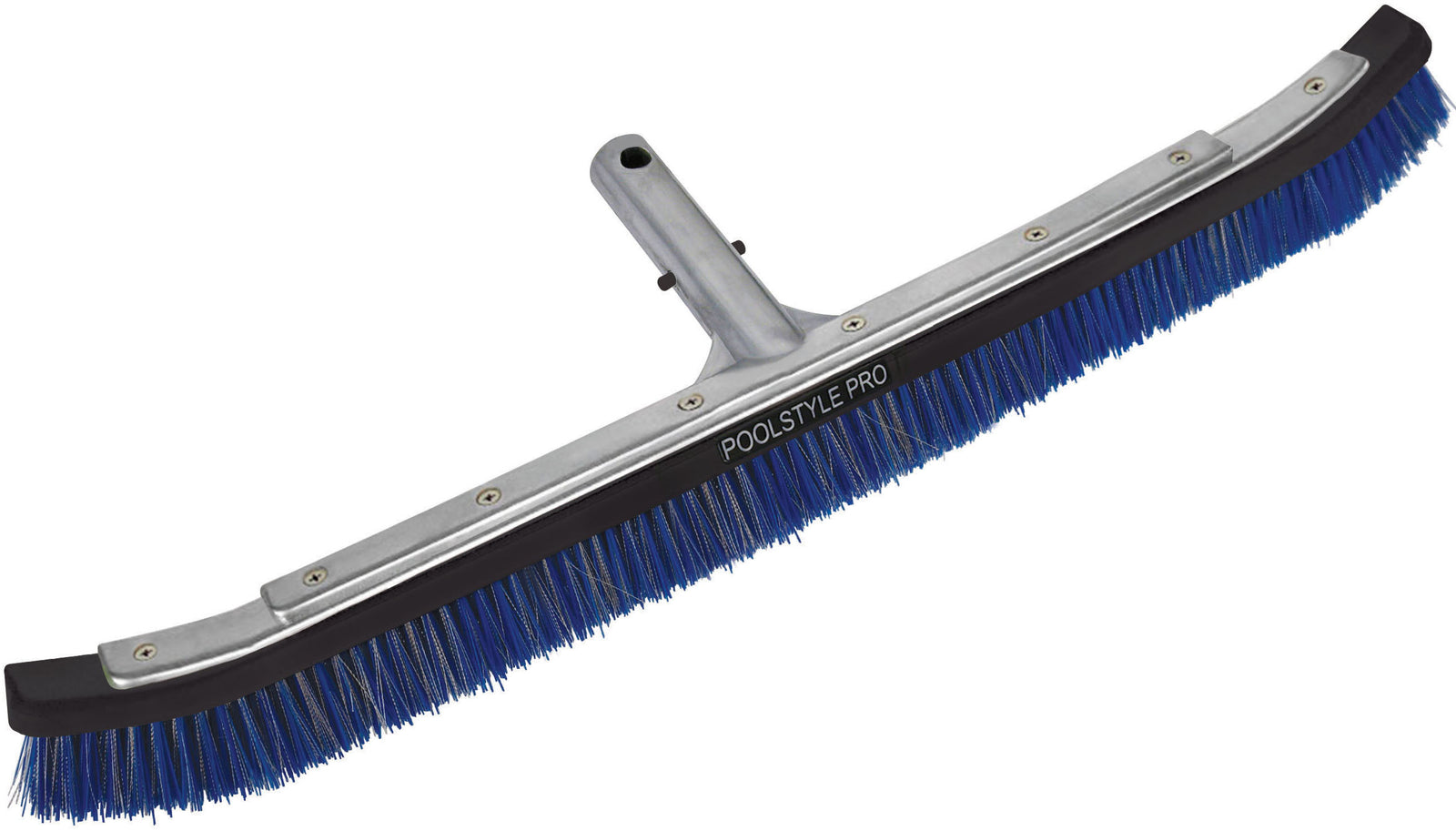 PoolStyle 24 inch combo pool brush with nylon and stainless steel bristles