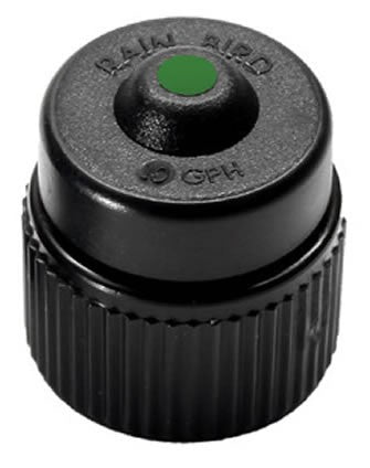 Rain Bird PCT10 - Pressure Compensating Threaded Low-Flow Bubbler - 10.0 Gph, Green