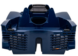 Polaris R0836100 Quattro Sport blue main housing, angled view