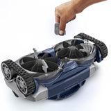 Polaris R0953300 replaceable scrubbing brushes shown fitted to an Atlas XT cleaner