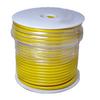 2500' 12 Gauge White Wire Yellow Stripe