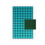 PoolTux King99 14 x 28 ft Mesh Safety Cover, Green, 20 Year Warranty, CSPTGMP14280