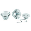 S.R. Smith 1.5" Circular Flow Inlet Fitting Bottom Adjustable | A41014-0