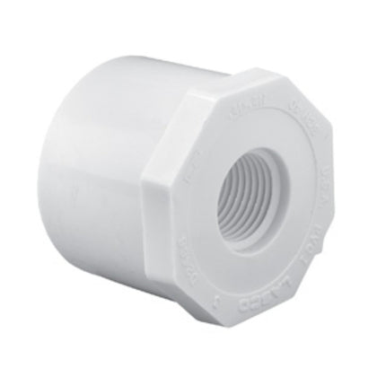 Lasco 2 x 3/4 in. PVC Reducer Bushing, Spigot x FPT, 438-248