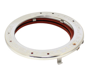 Pentair 600095 stainless steel IntelliBrite face ring assembly with clamp and gasket