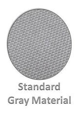Aqua Creek standard gray cover fabric swatch