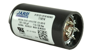 SuperPro 11914 start capacitor, 161/192 MFD at 125V