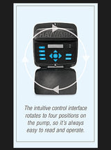 Hayward W3SP2603VSP Super Pump Variable Speed, touchpad control view