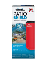 Thermacell MRPSR Patio Shield mosquito repeller in red, second view