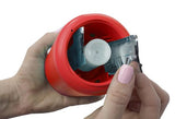 Thermacell MRPSR Patio Shield mosquito repeller in red, in use