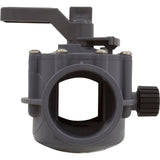 Zodiac Jandy 2in - 2.5in Positive Seal 2 Port Valve CPVC Gray | 2876, view 3