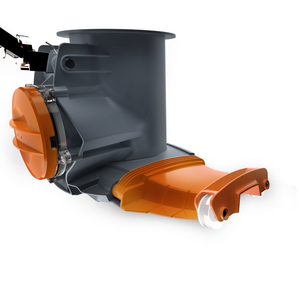 Kokido Vektro XL pool vacuum with stainless steel pole connection