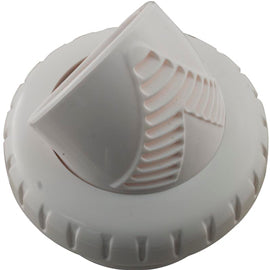 Infusion VRFTHWH venturi return fitting, white, side view