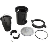 Waterway 310-6600 trap assembly parts: trap body, lid, o-ring, basket and split nut