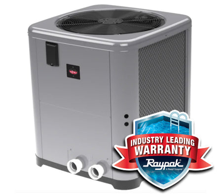 Raypak WeatherKing warranty: 2 year parts and labor, 5 year compressor