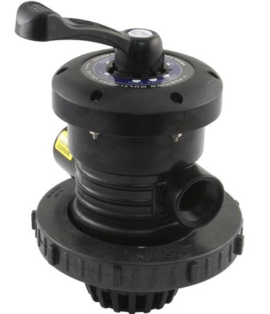 Waterway WVS003 1.5 in. top mount multiport valve, side view