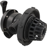 Waterway WVS003 top mount multiport valve, view of the handle and positions