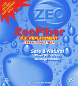 ZeoFiber cellulose DE replacement filter media, product bag