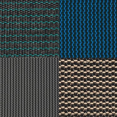 King Mesh fabric swatches