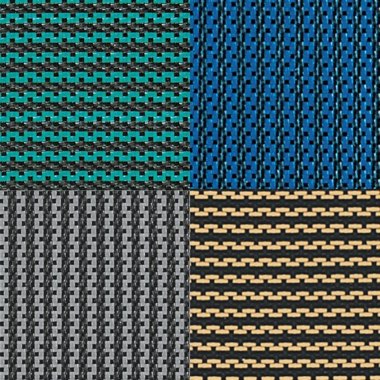 Royal Mesh fabric swatches