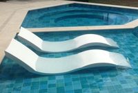 Ledge Lounger Pool Furniture