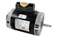 Magnetek Threaded Shaft Motor 1HP 115/230V 56 Round Frame Full-Rate | B128