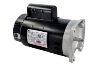 Magnetek Square Flange Motor .75HP Threaded Full-Rate 115V/230V | B2847