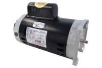 Magnetek Square Flange Motor 2HP 208V/230V Full Rated Energy Efficient Threaded | B2843