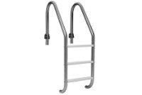 SR Smith 24" Snap-lok 3 Step Ladder | 304 Grade Stainless Steel | 1.90 OD .049 Wall Thickness | SLF-24E-3B