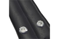 PoolTux Double Black Water Tube | 1' x 8' | 16 Gauge Black | WTB-1010