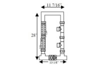 AutoPilot Commercial Manifold | Includes Two CC-15 Cells | 941-215C-A