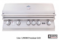 Lion Premium Grills L-90000 40" 5-Burner Stainless Steel Built-in Propane Grill with Lights | 90814