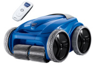 Polaris 9550 Sport 4-Wheel Drive Robotic Pool Cleaner with 7-Day Program with Remote and Caddy | F9550