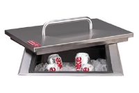 Bull Ice Chest with Cover and Drain | Stainless Steel Drop-In | 00002