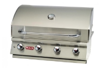 Bull Barbecue Lonestar Select 30" 4-Burner Stainless Steel Built-In Propane Grill with Lights | 87048